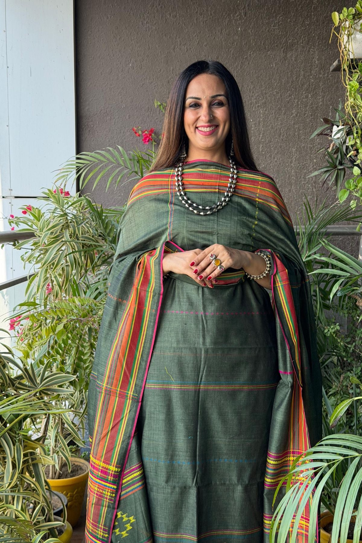 Mercerised cotton kurta dupatta sets