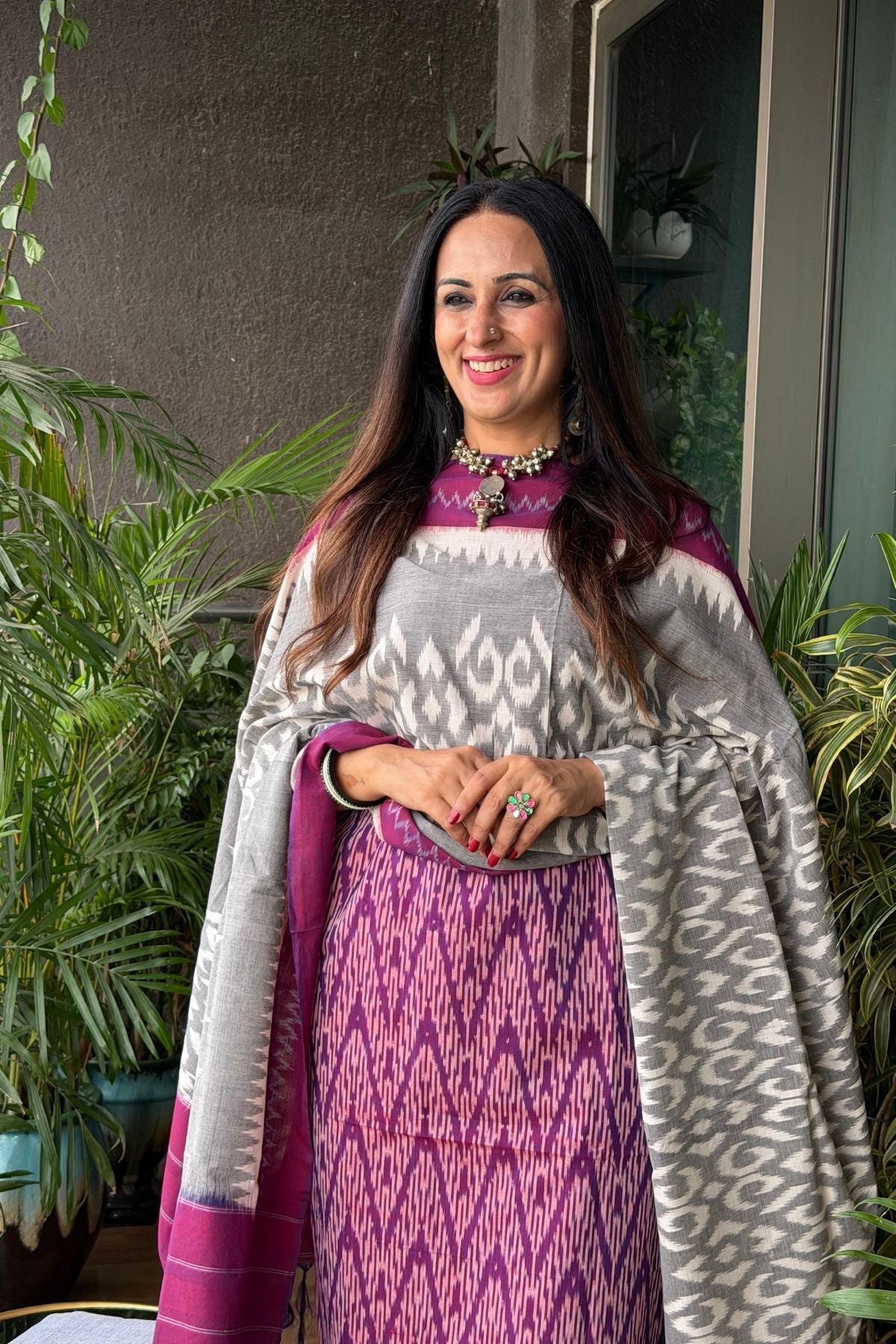 Mercerised cotton Ikat full sets!!
