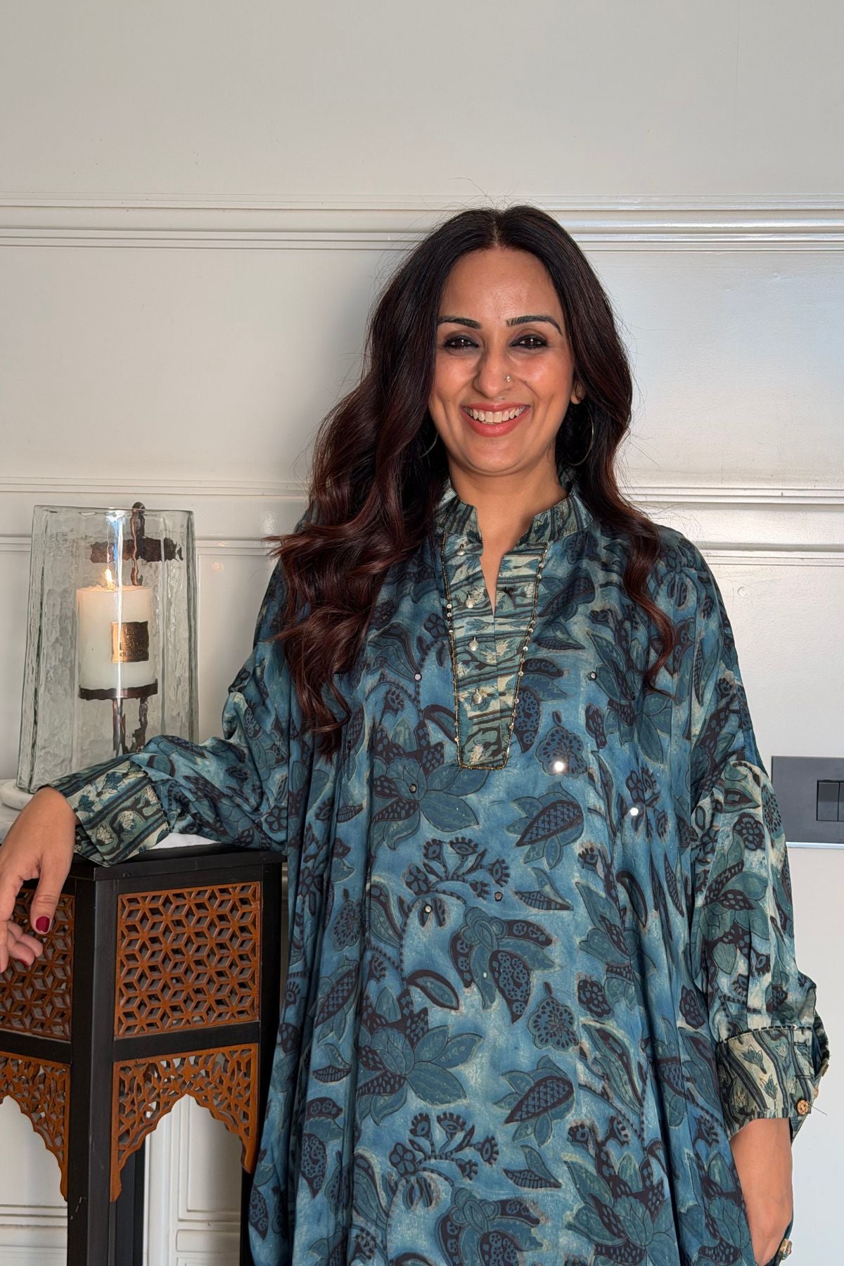 Free-flowing premium Modal dresses with intricate hand-block prints and exquisite handcrafted details!!