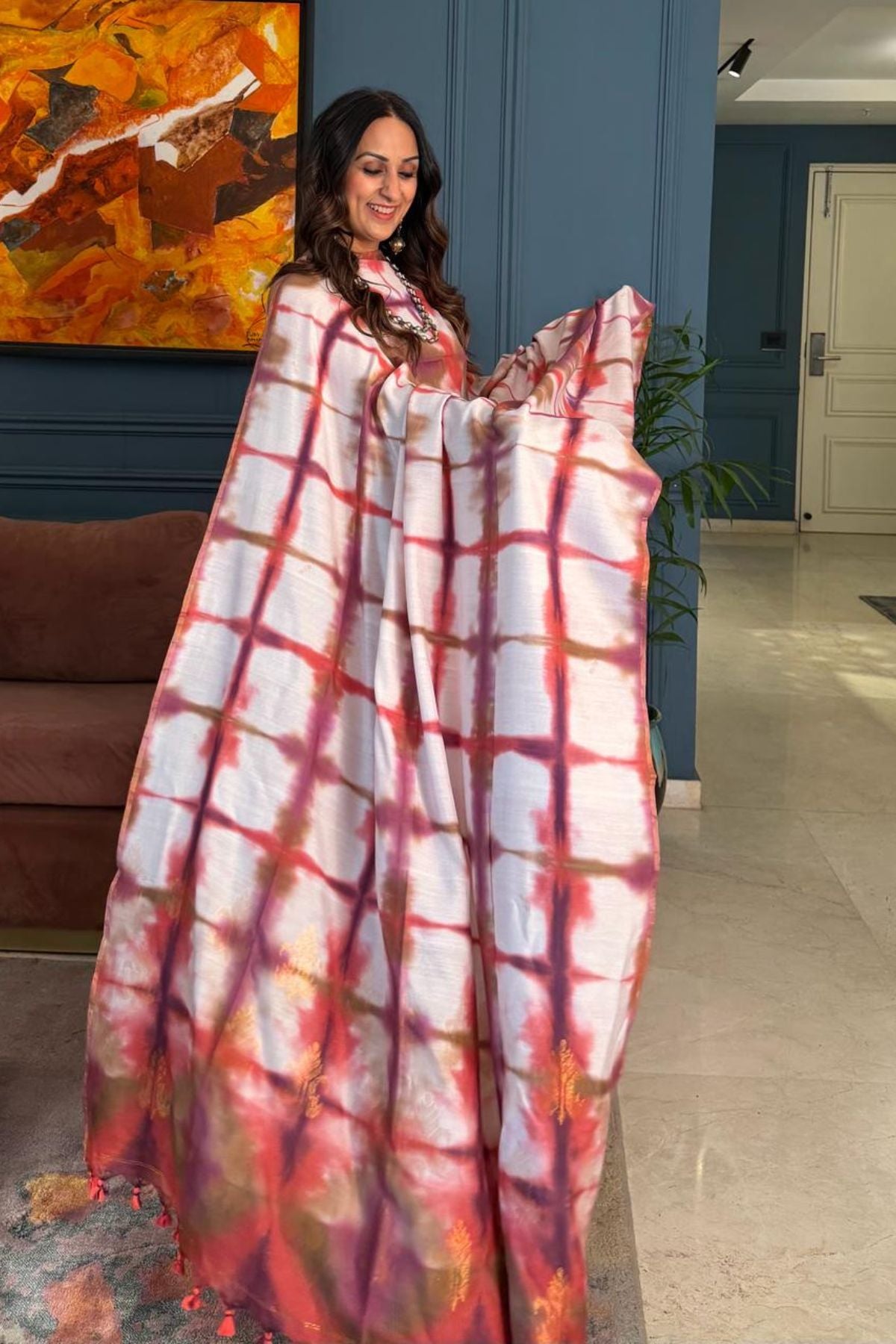 Premium Bangalore cotton with Banarasi weave kurta dupatta sets