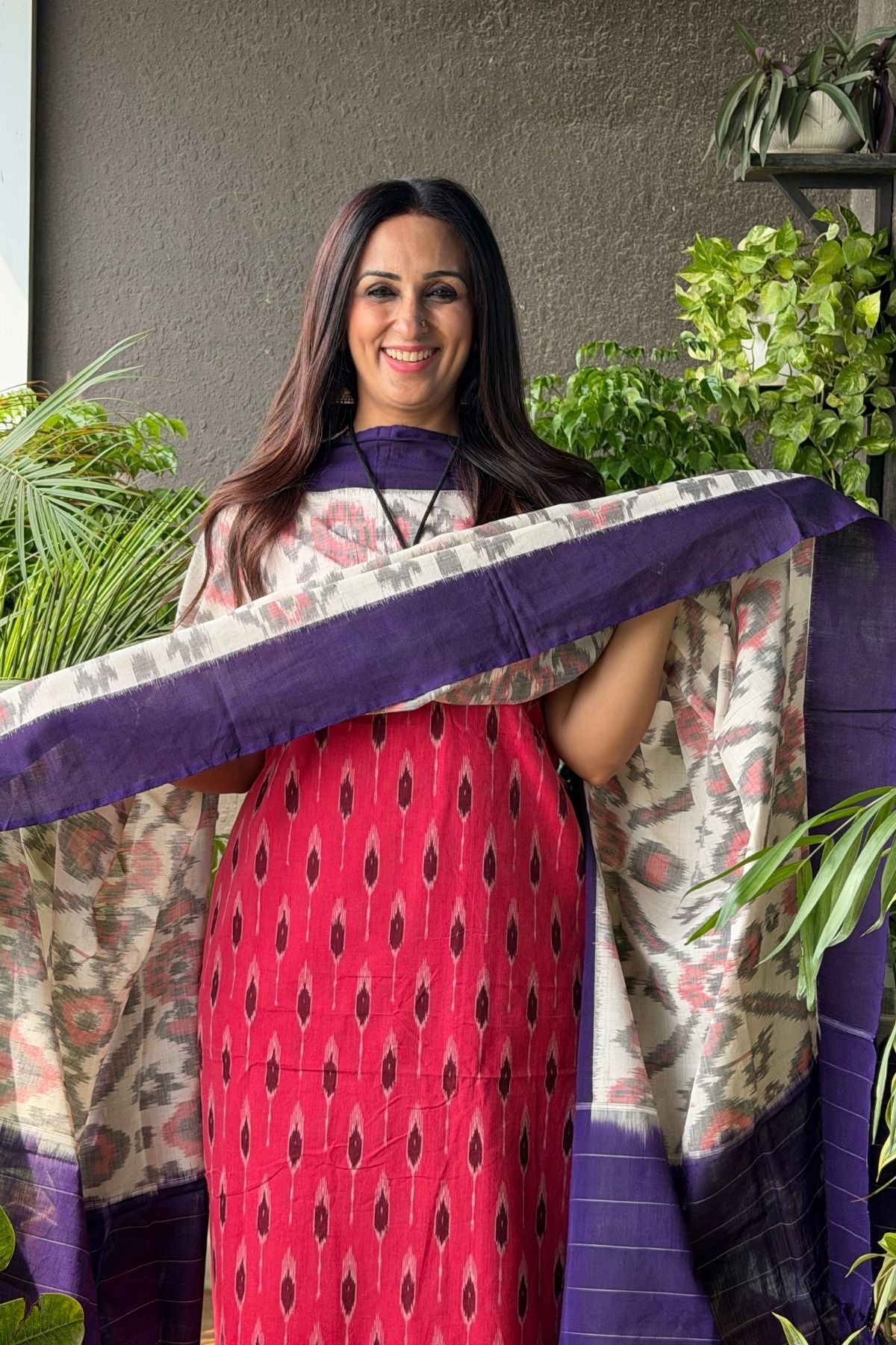 Double Ikat cotton full sets!!