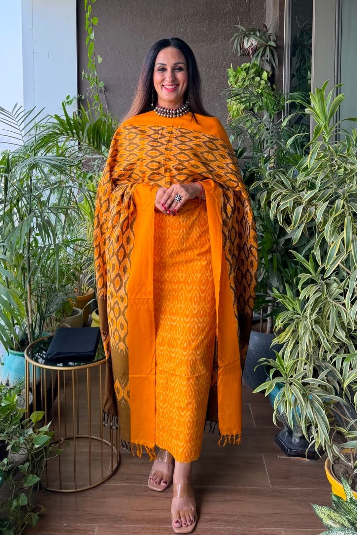 Mercerised cotton Ikat full sets!!