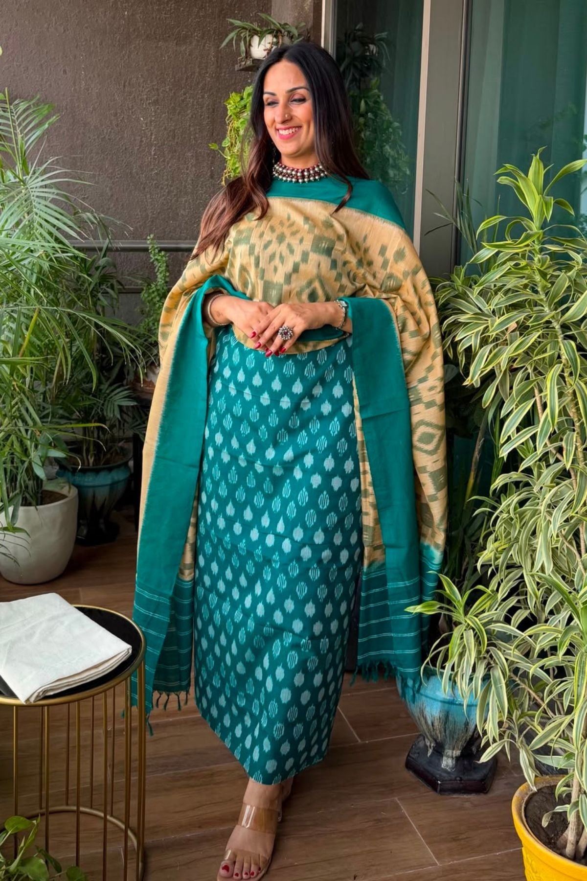 Mercerised cotton Ikat full sets!!