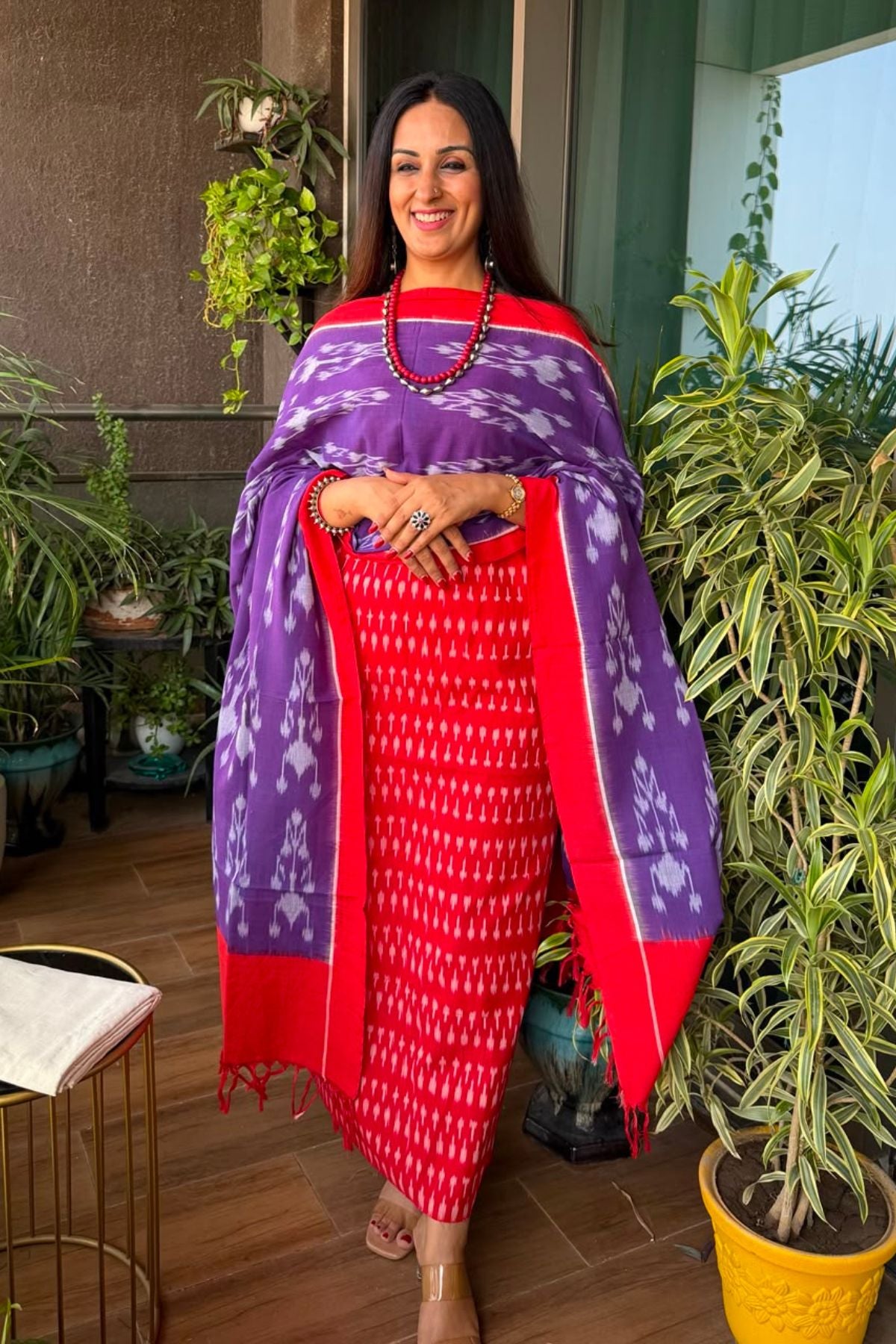 Double Ikat cotton full sets!!