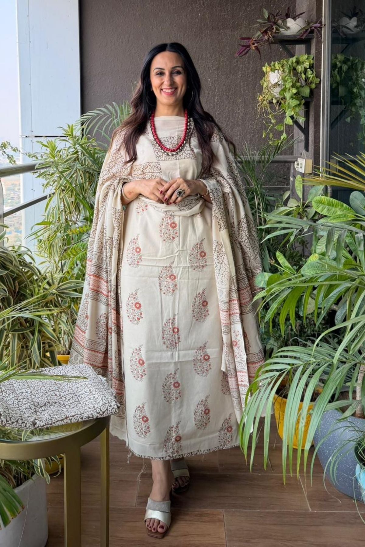Handblocked pure cotton Bagh full sets!!