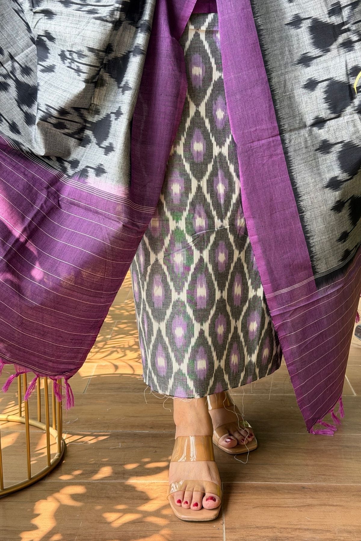 Double Ikat cotton full sets!!