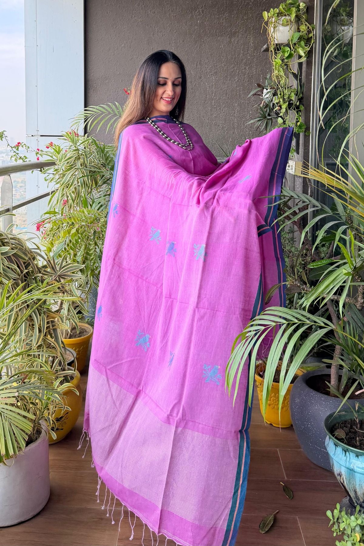 Jamdani pure cotton kurta dupatta sets!!