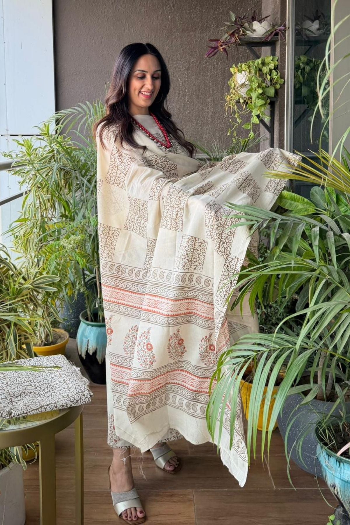 Handblocked pure cotton Bagh full sets!!