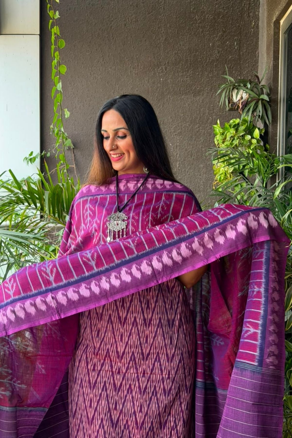 Double Ikat cotton full sets!!
