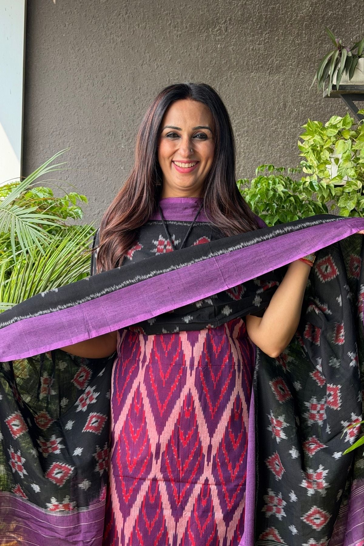 Double Ikat cotton full sets!!