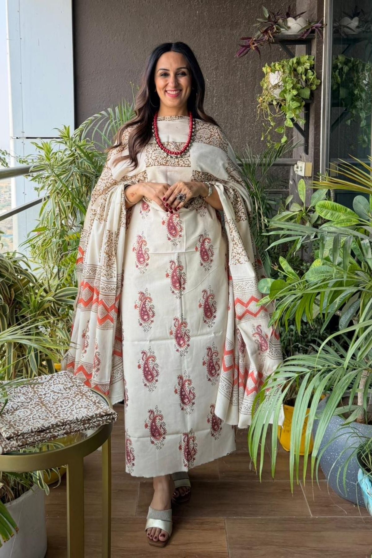 Handblocked pure cotton Bagh full sets!!