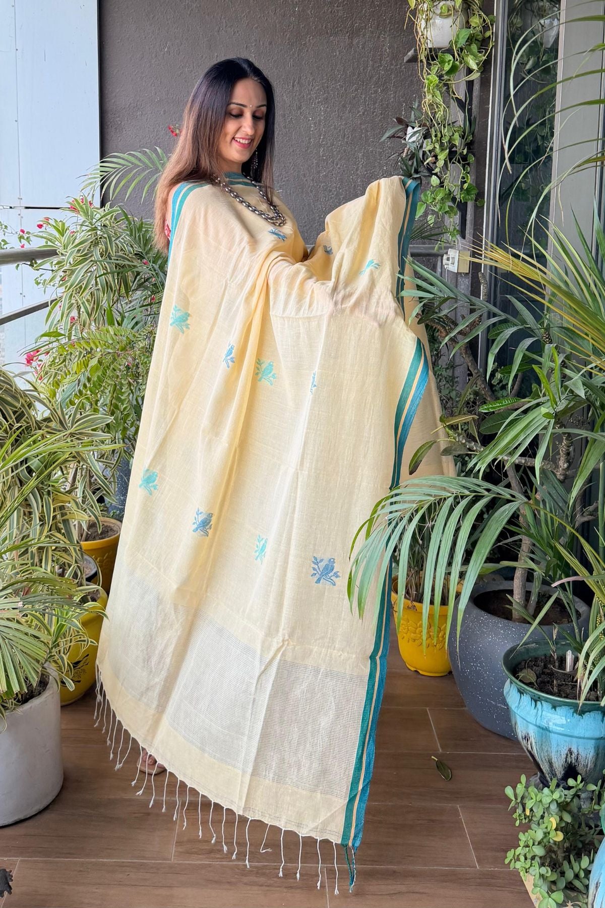 Jamdani pure cotton kurta dupatta sets!!