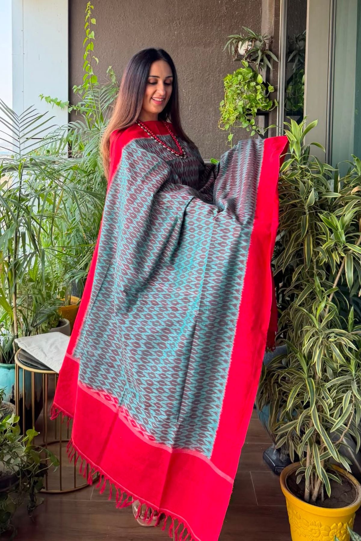 Double Ikat cotton full sets!!