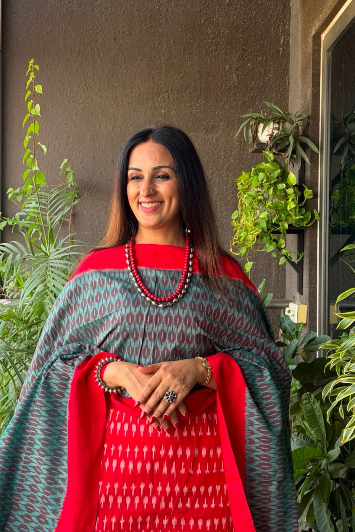 Double Ikat cotton full sets!!