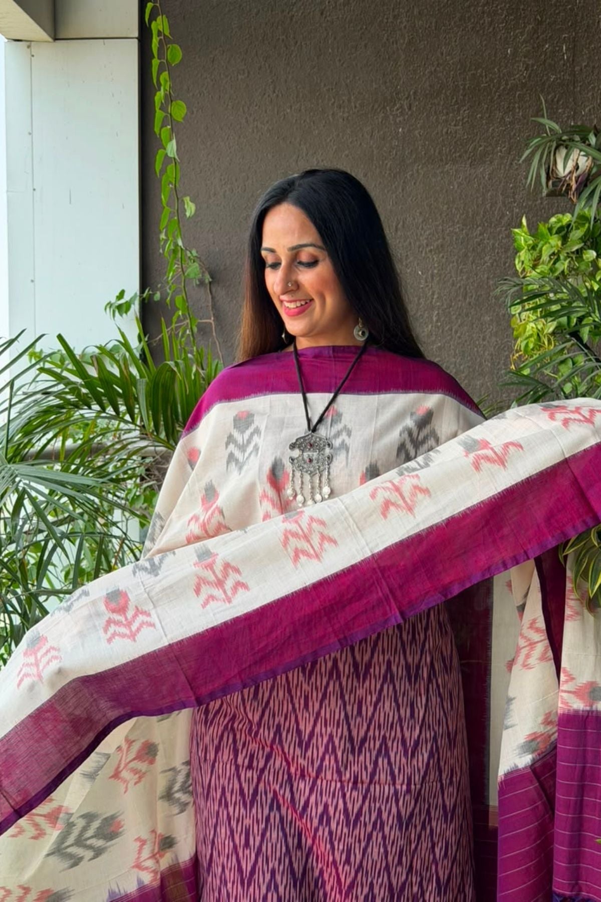 Double Ikat cotton full sets!!