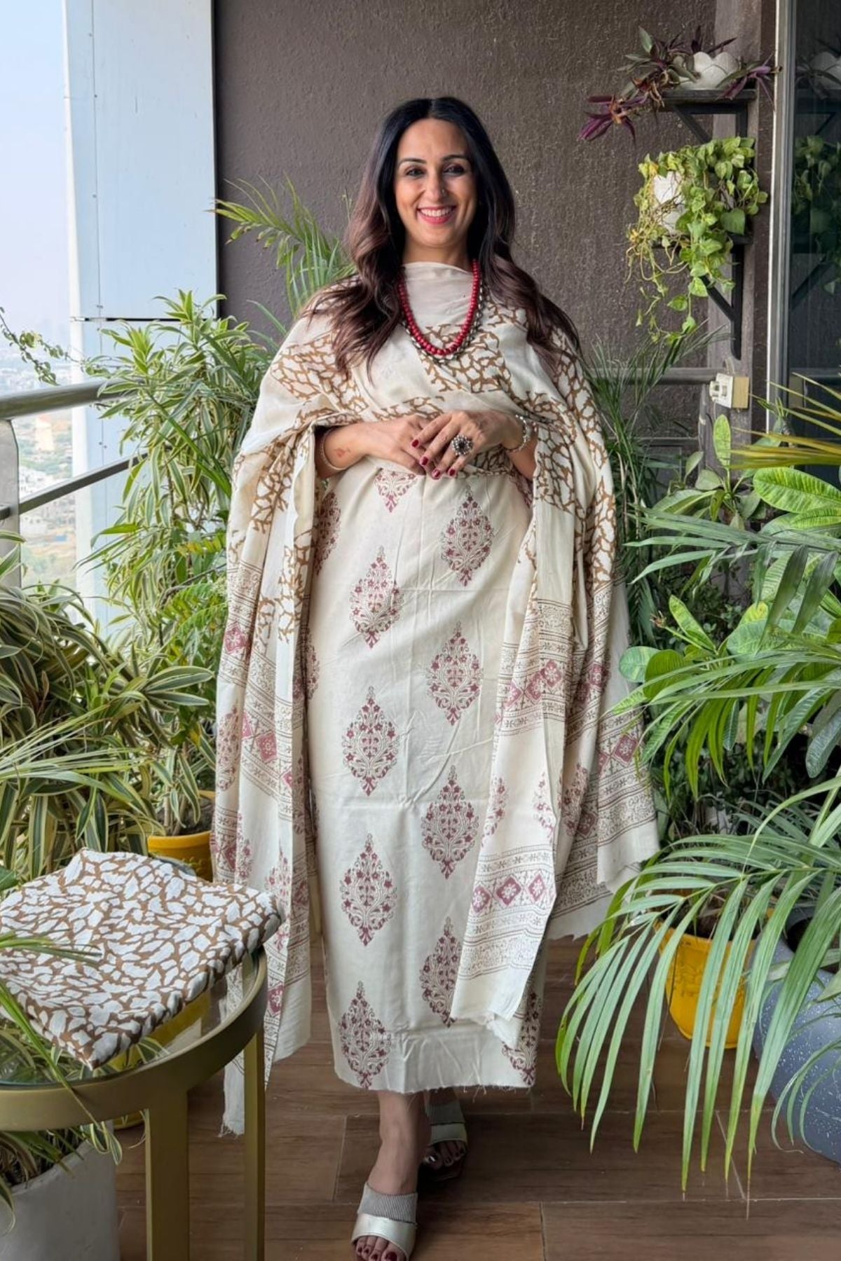 Handblocked pure cotton Bagh full sets!!
