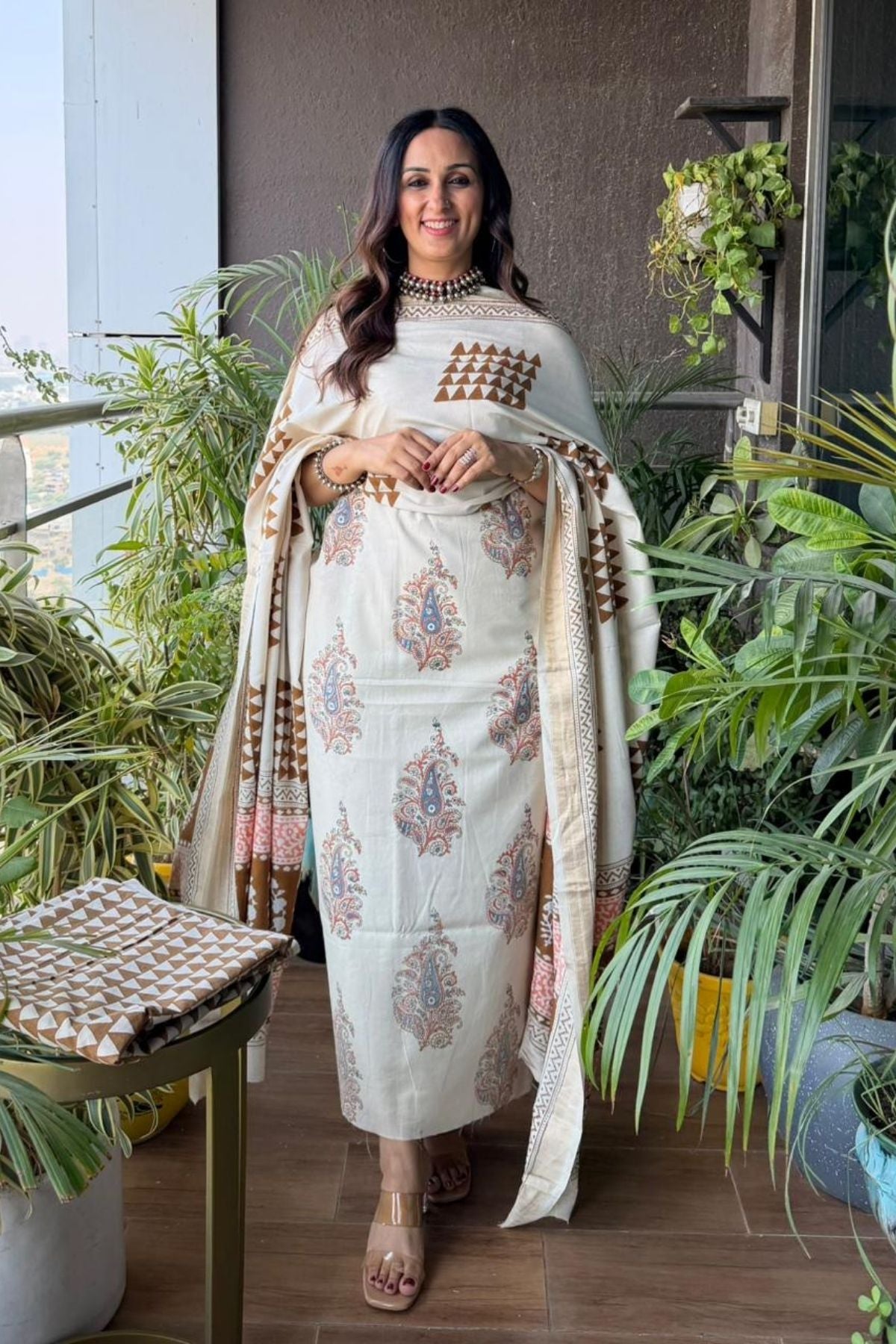 Handblocked pure cotton Bagh full sets!!