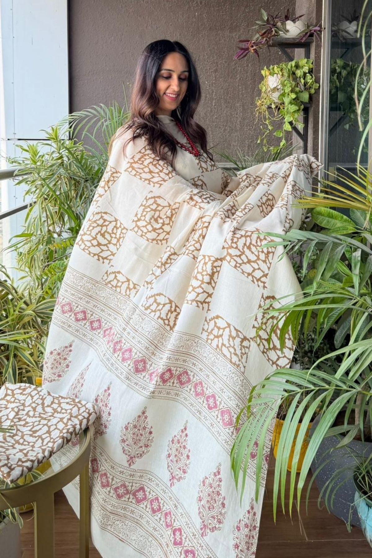 Handblocked pure cotton Bagh full sets!!