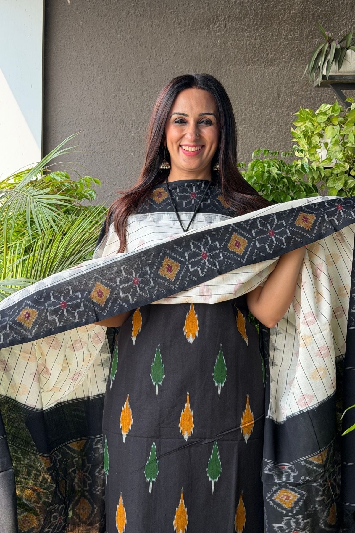 Double Ikat cotton full sets!!