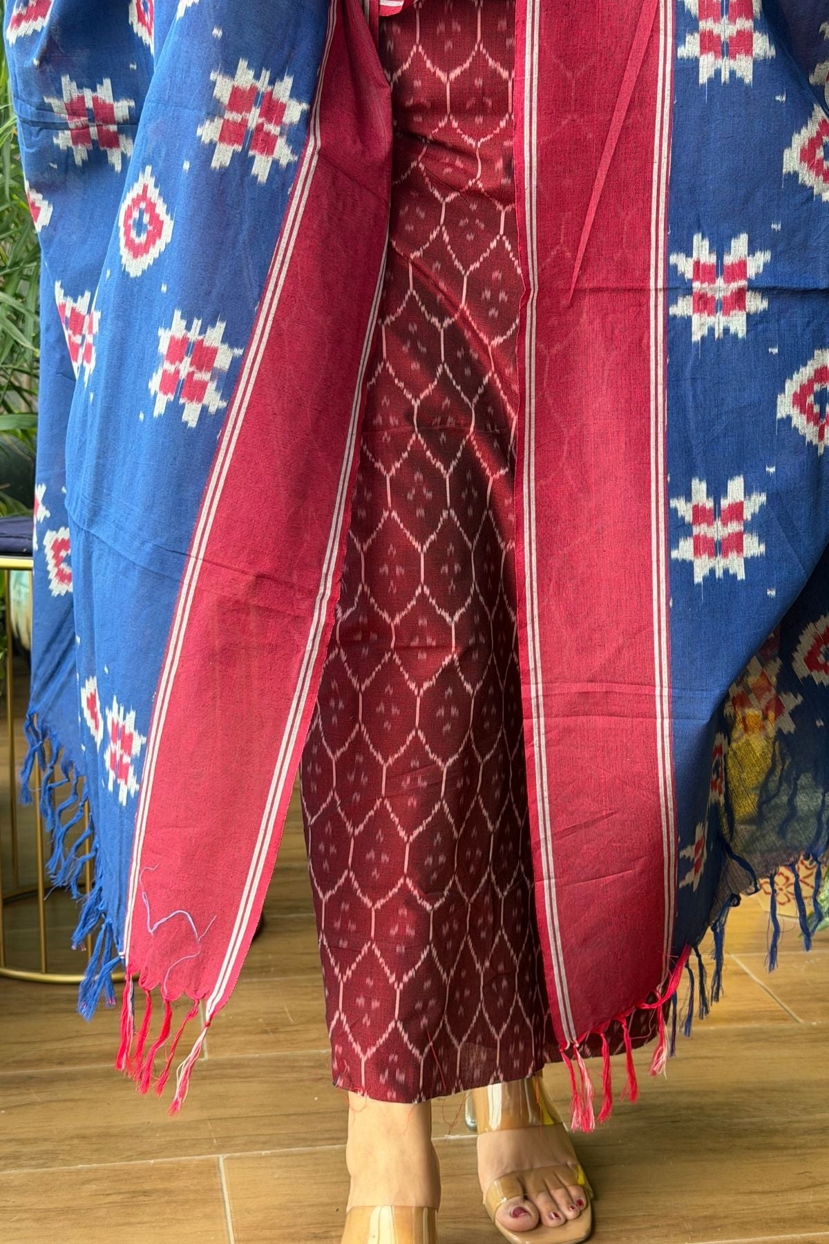 Mercerised cotton Ikat full sets!!