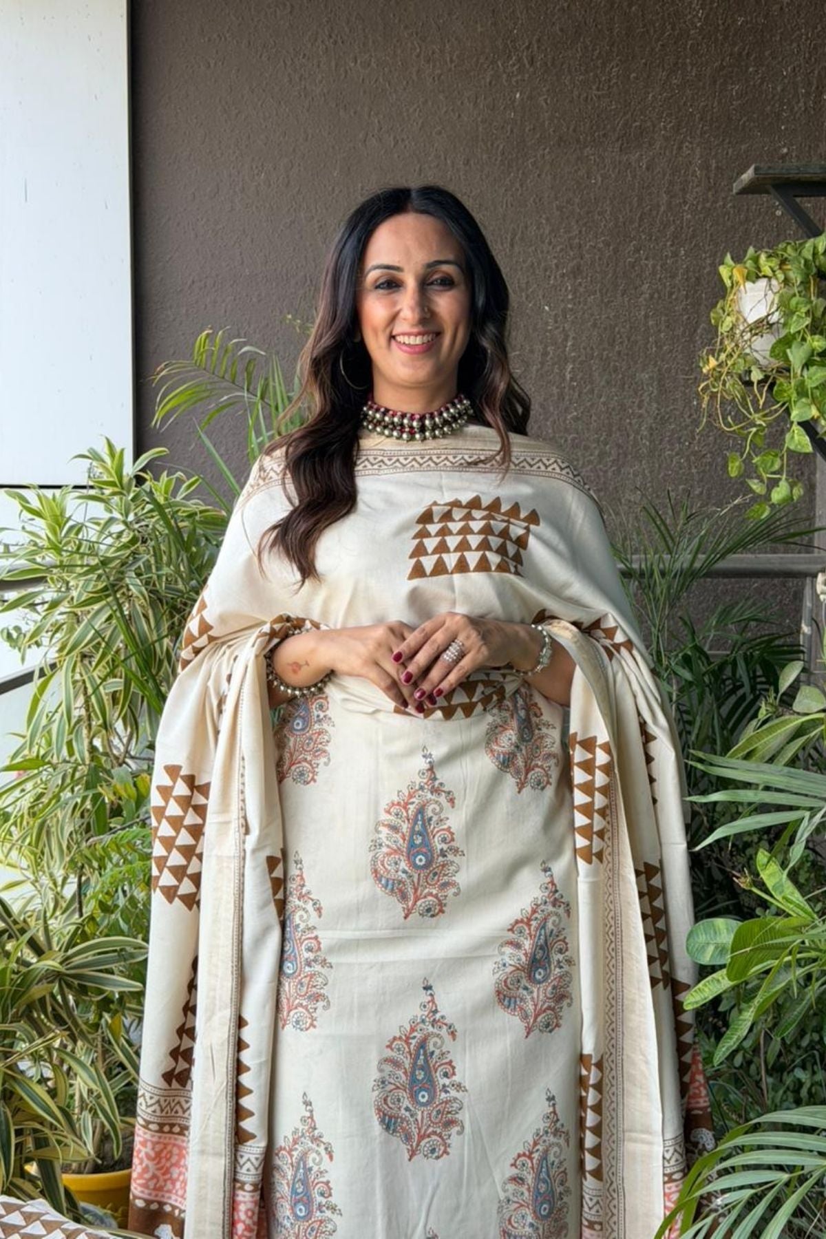 Handblocked pure cotton Bagh full sets!!
