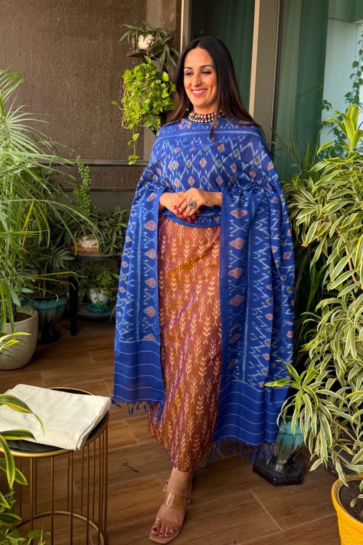 Mercerised cotton Ikat full sets!!