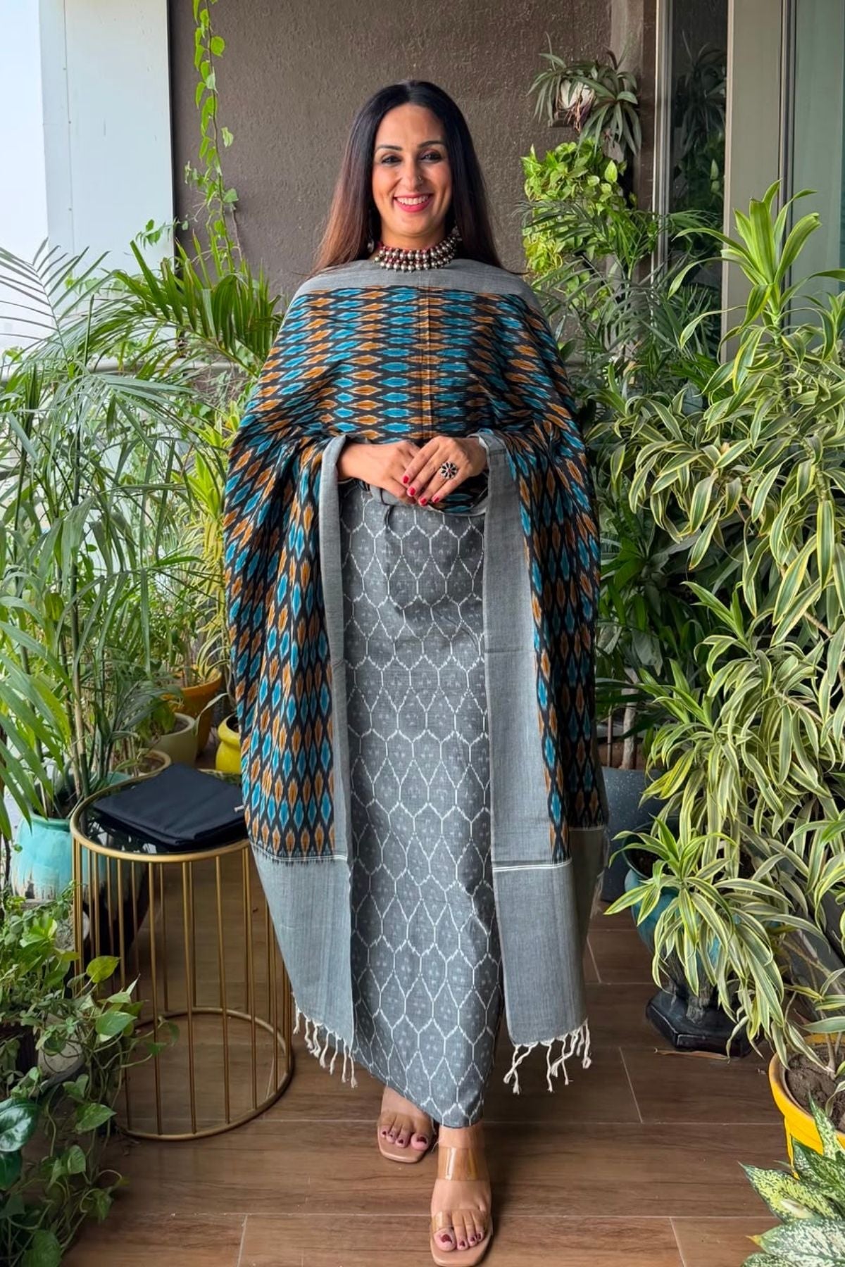 Mercerised cotton Ikat full sets!!