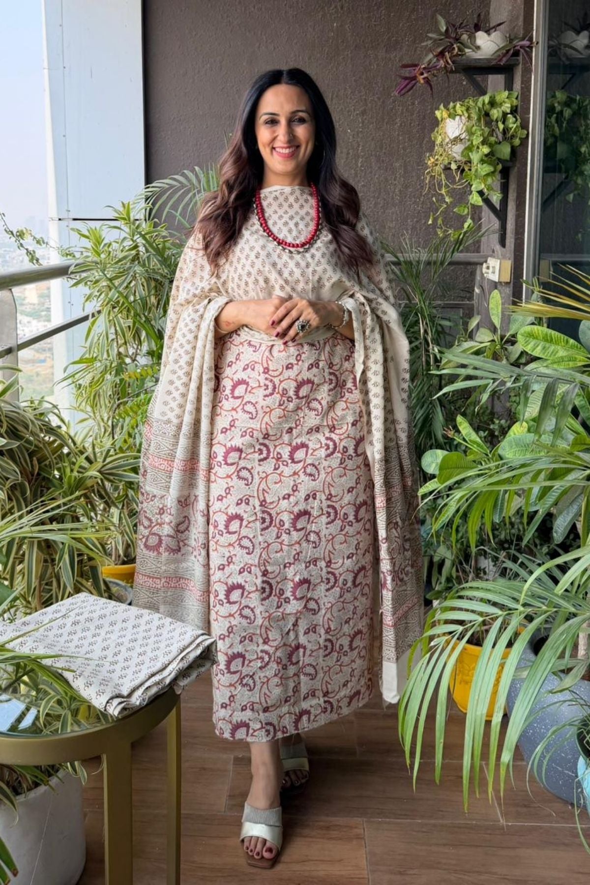 Handblocked pure cotton Bagh full sets!!