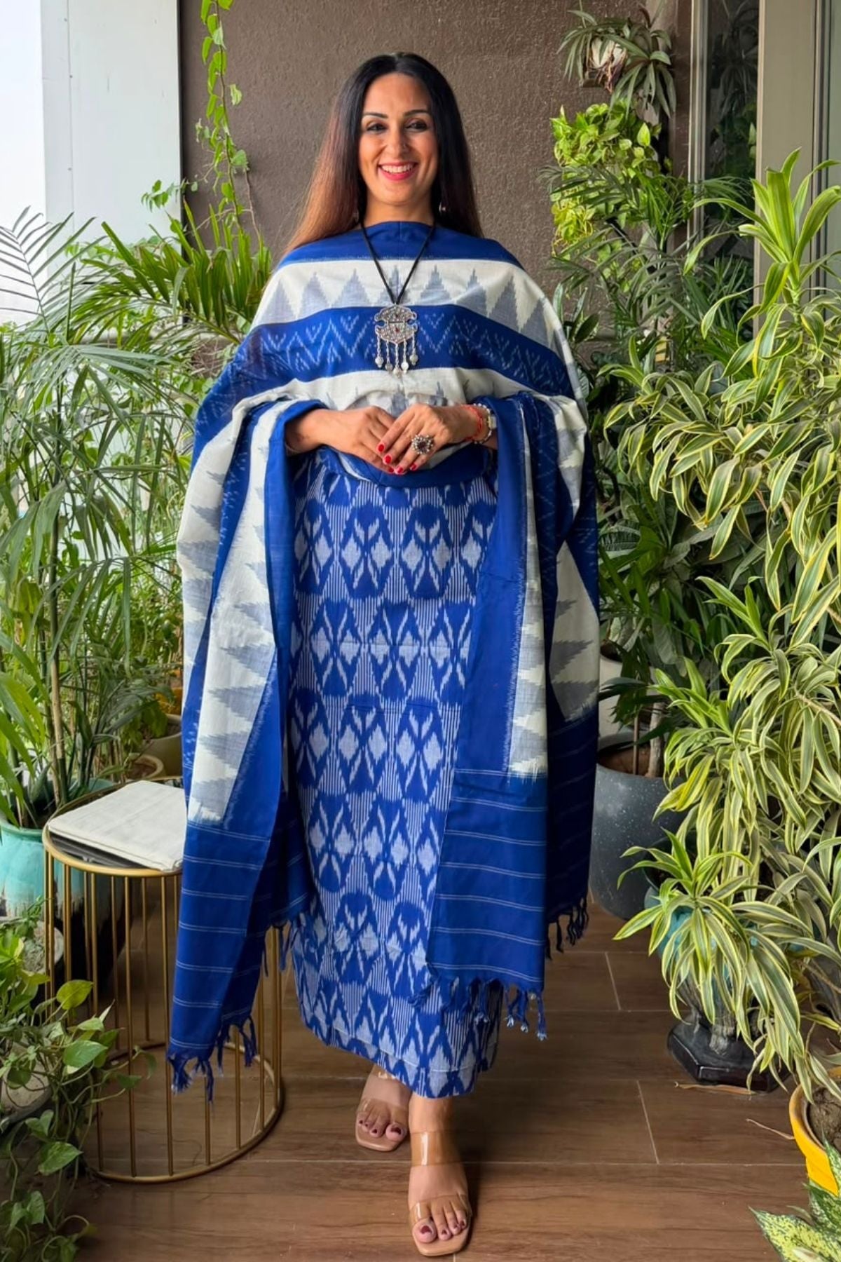 Double Ikat cotton full sets!!