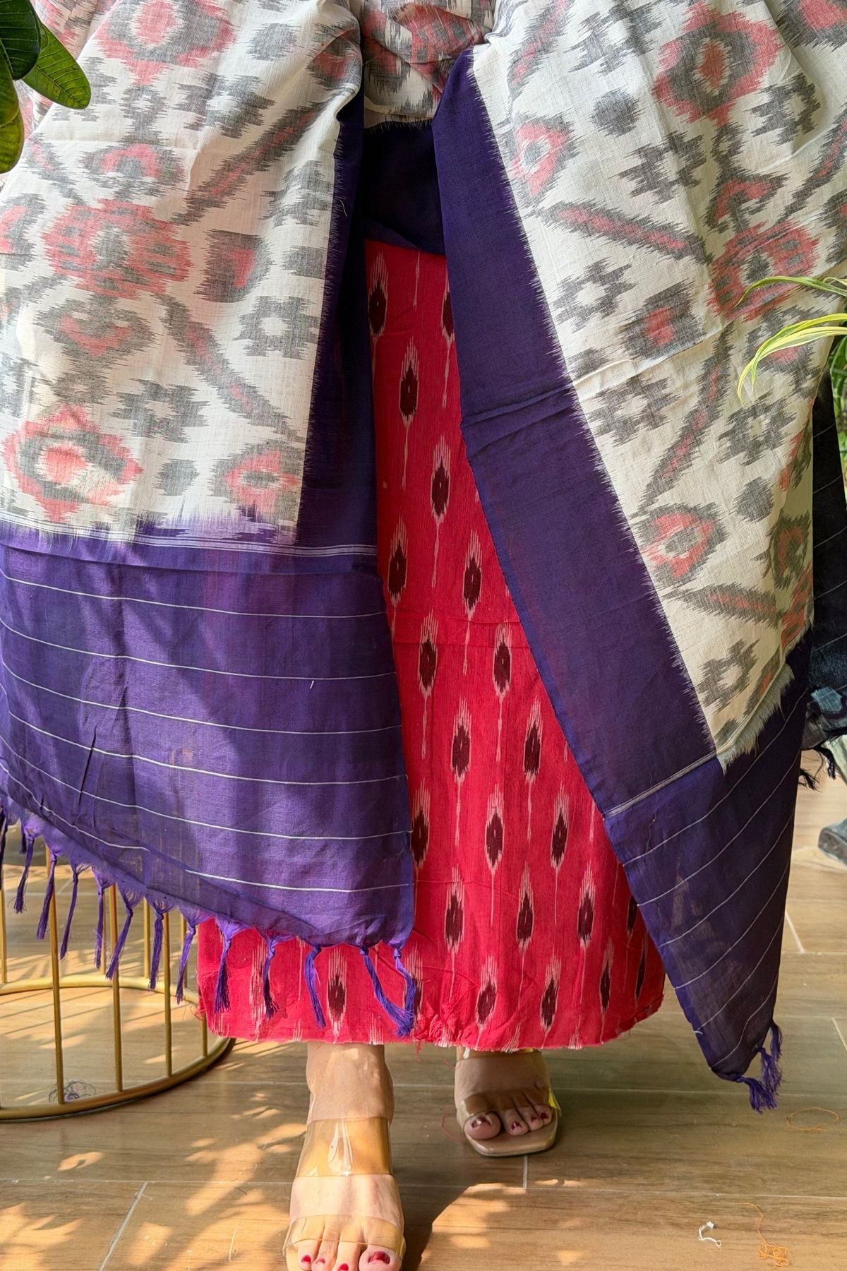 Double Ikat cotton full sets!!