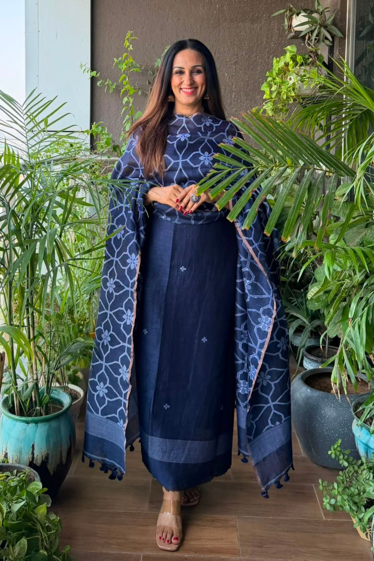Jayshree linen kurta dupatta sets!!