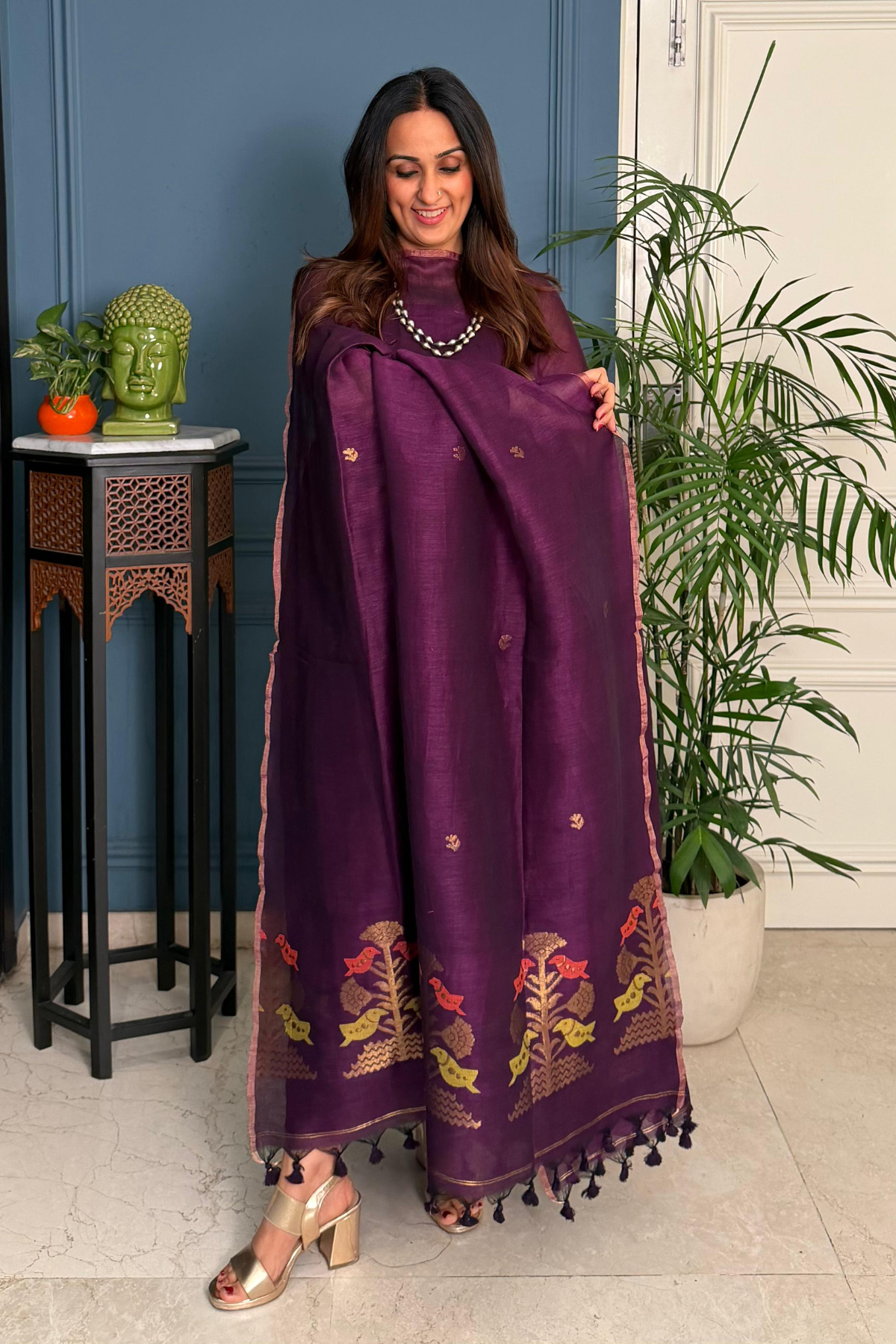 Jayshree linen kurta Dupatta sets
