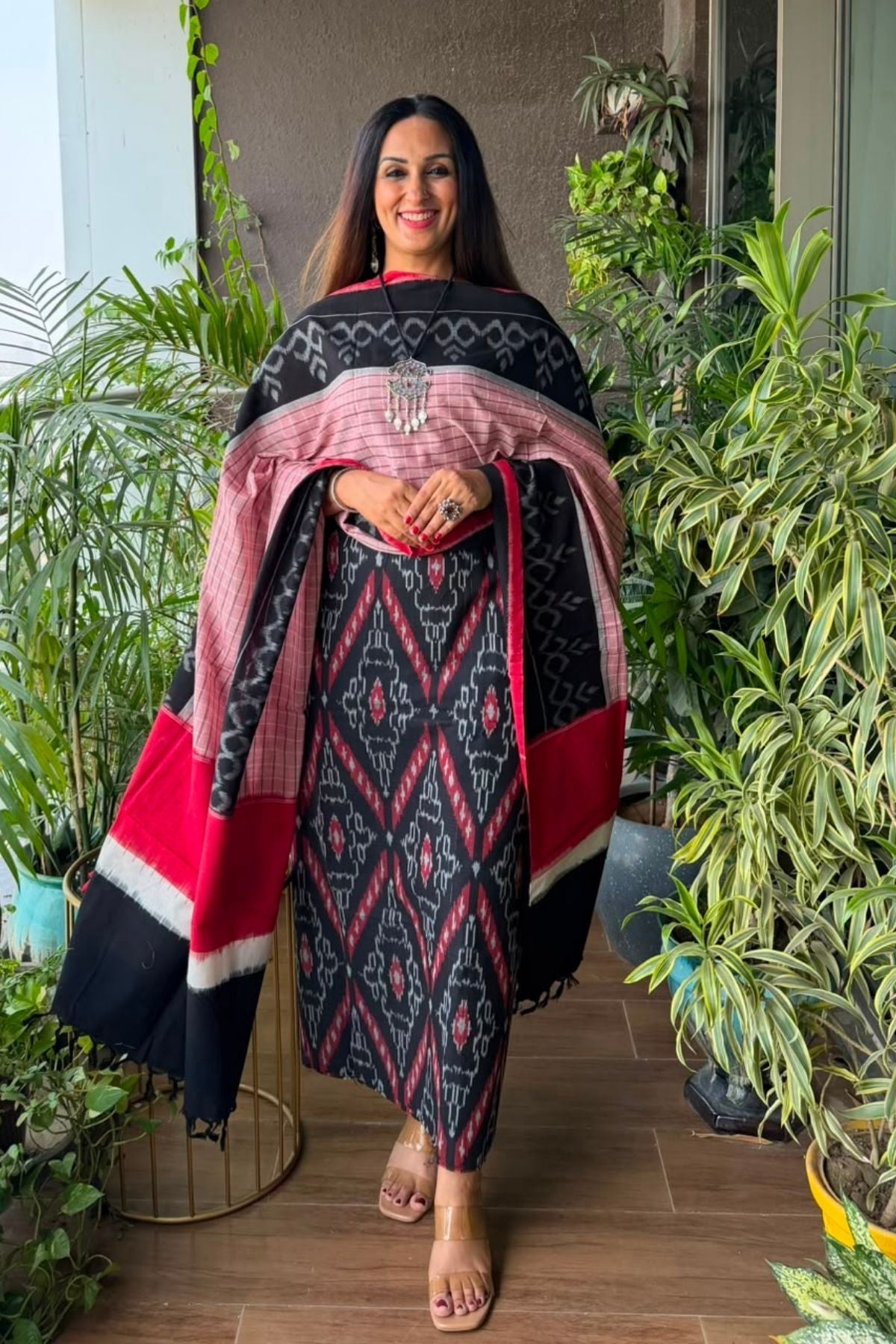 Double Ikat cotton full sets!!