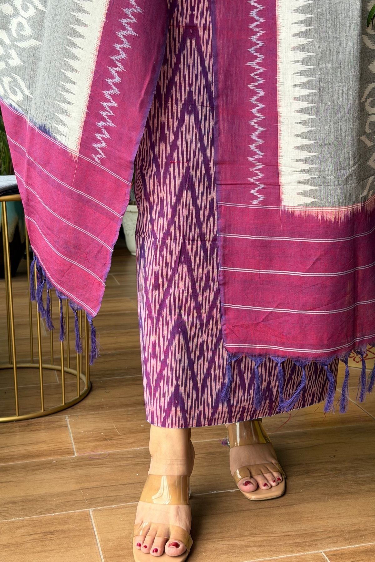 Mercerised cotton Ikat full sets!!