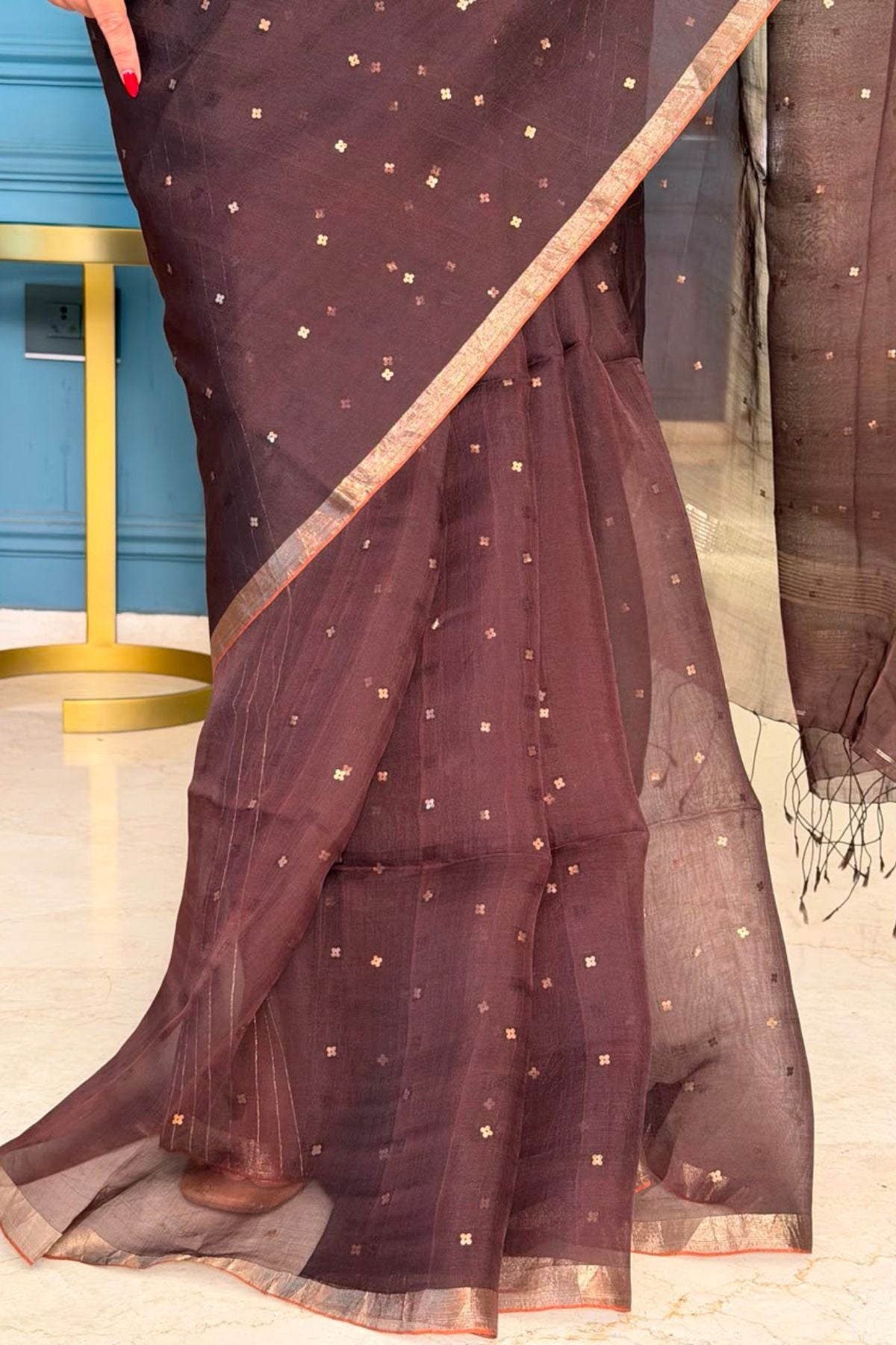 Handwoven pure muslin sarees!!