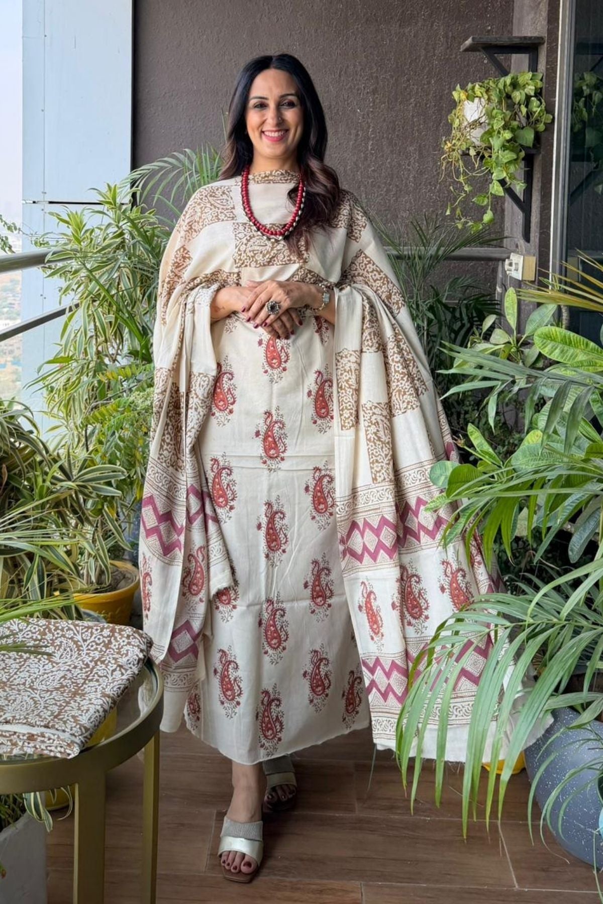 Handblocked pure cotton Bagh full sets!!