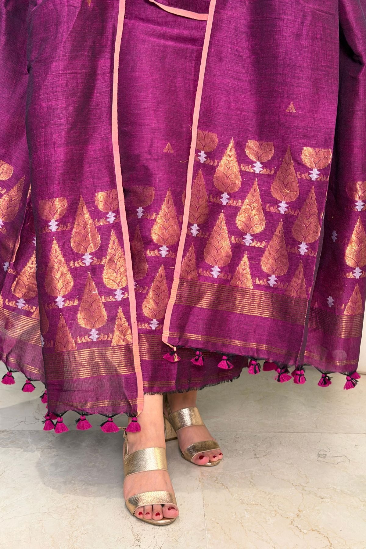 Jayshree linen kurta Dupatta sets