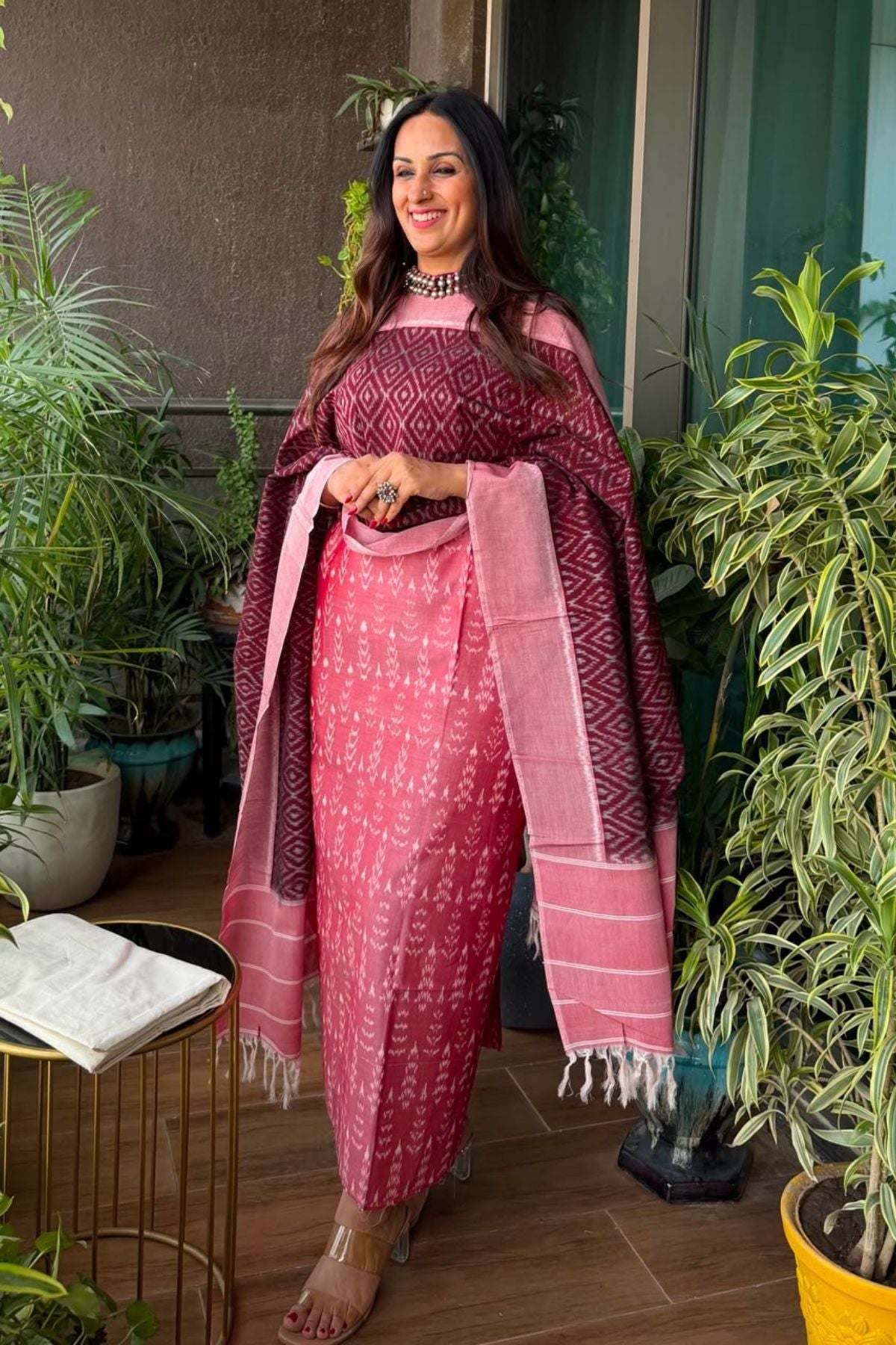 Mercerised cotton Ikat full sets!!
