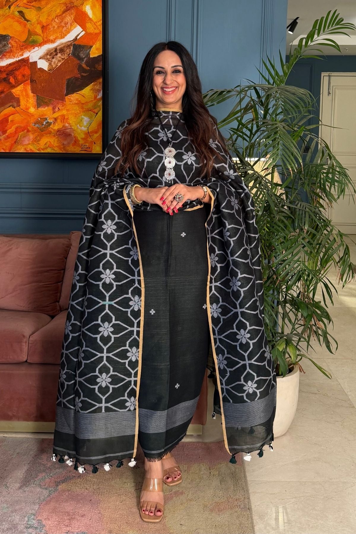 Jayshree linen kurta dupatta sets!!