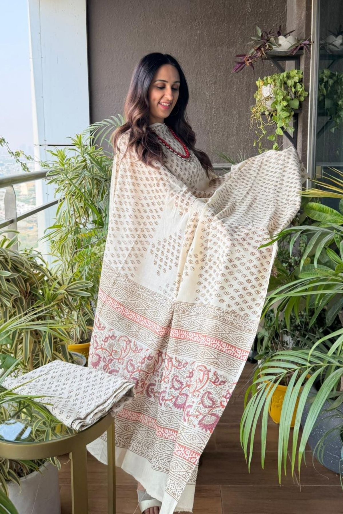 Handblocked pure cotton Bagh full sets!!