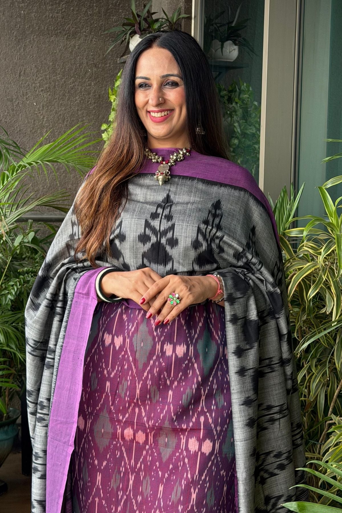 Mercerised cotton Ikat full sets!!