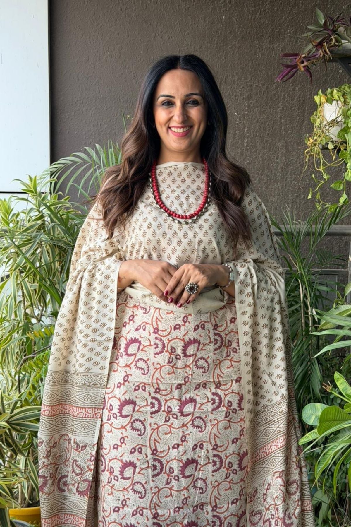 Handblocked pure cotton Bagh full sets!!