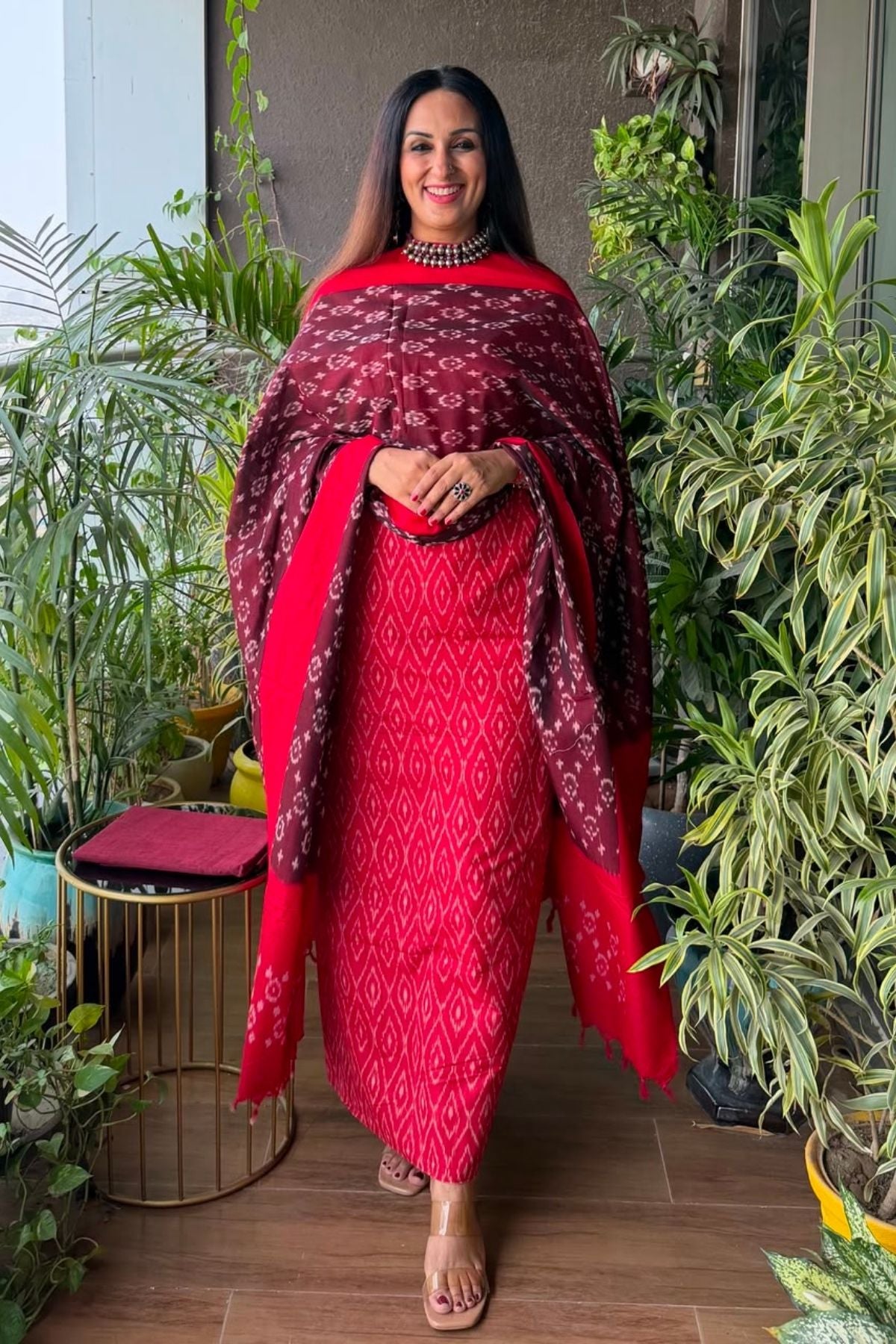 Mercerised cotton Ikat full sets!!