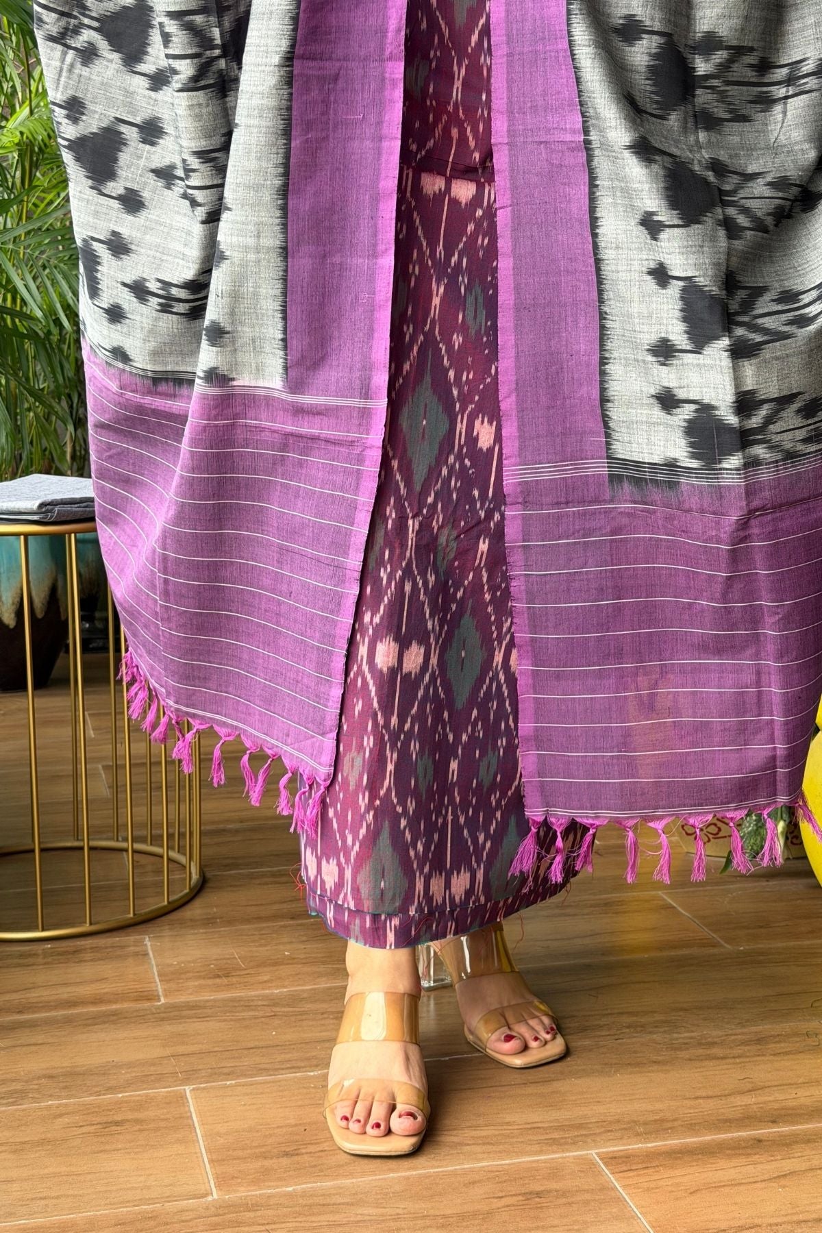 Mercerised cotton Ikat full sets!!