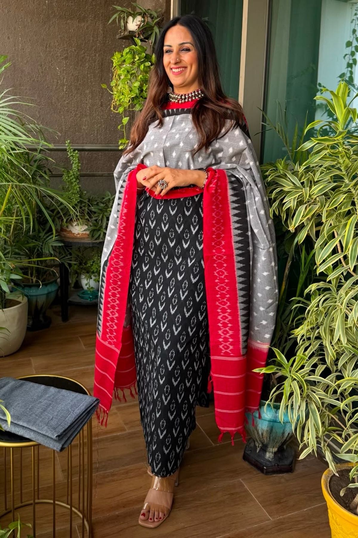 Mercerised cotton Ikat full sets!!
