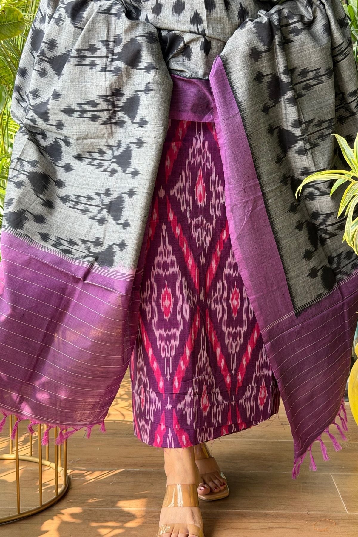 Double Ikat cotton full sets!!