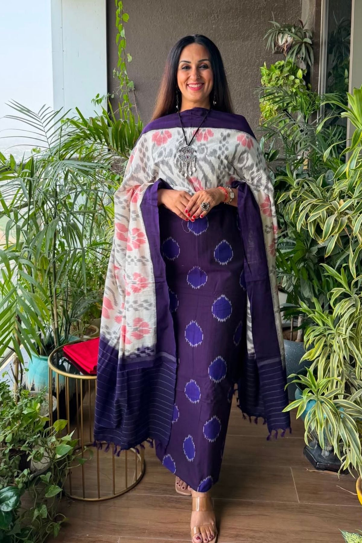 Double Ikat cotton full sets!!