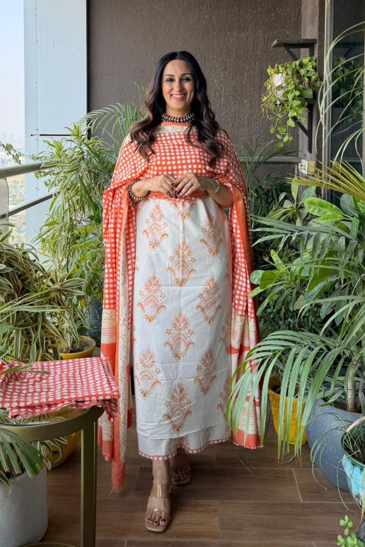 Handblocked pure cotton Bagh full sets!!