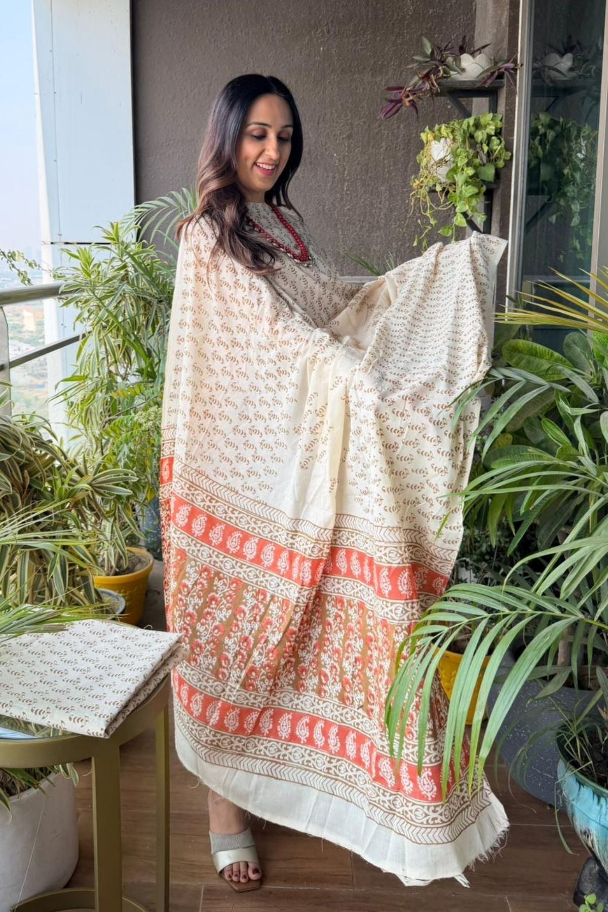 Handblocked pure cotton Bagh full sets!!