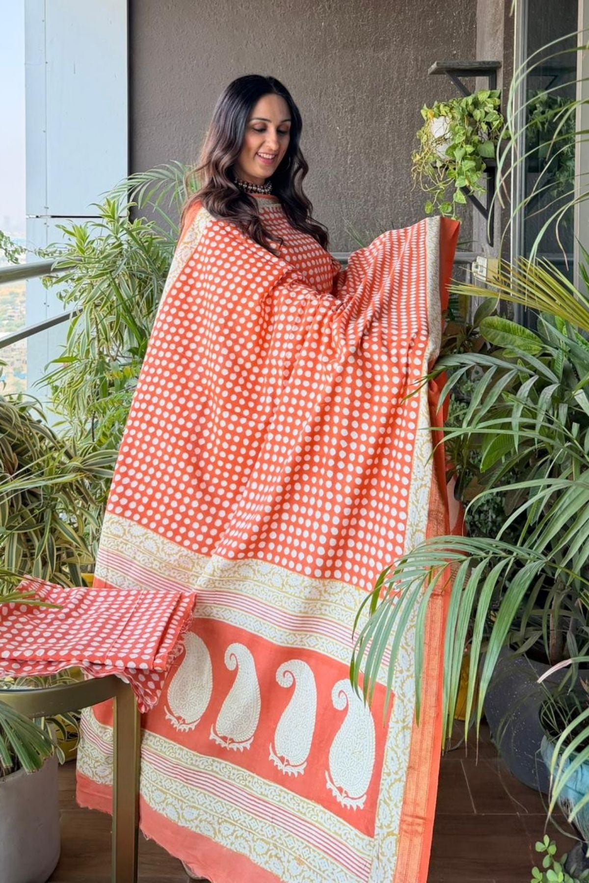 Handblocked pure cotton Bagh full sets!!